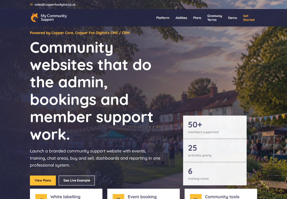 MyCommunity Support community platform